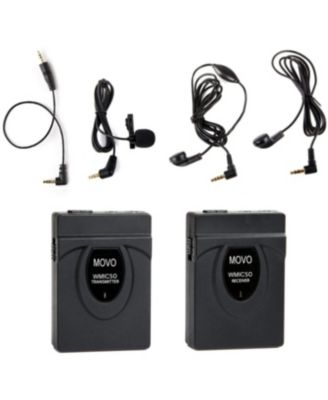WMIC50 2.4GHz Wireless Lavalier Microphone System for Cameras