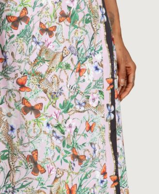 Women's Asymmetrical Wrap Midi Skirt