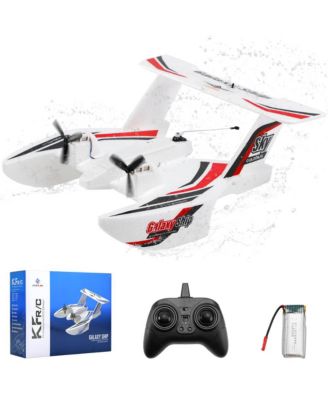 3-in-1 Water Land Air RC Plane, 2.4G 3-Channel with 2 Batteries & 20 Min Flight