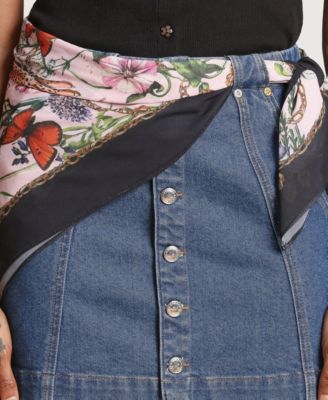 Women's Side Panel Mini Skirt