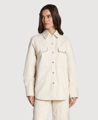 Women's Collared Oversized Shirt