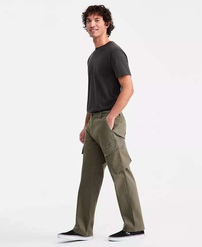 Men's Cotton-Blend Angled Cargo Pants - thumbnail 7