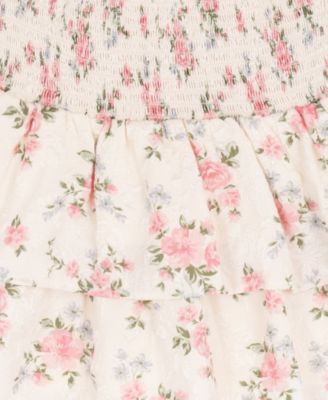 Girls' 7-12 Long-Sleeve Crochet Cardigan, Cami and Skort, 3-Piece Set