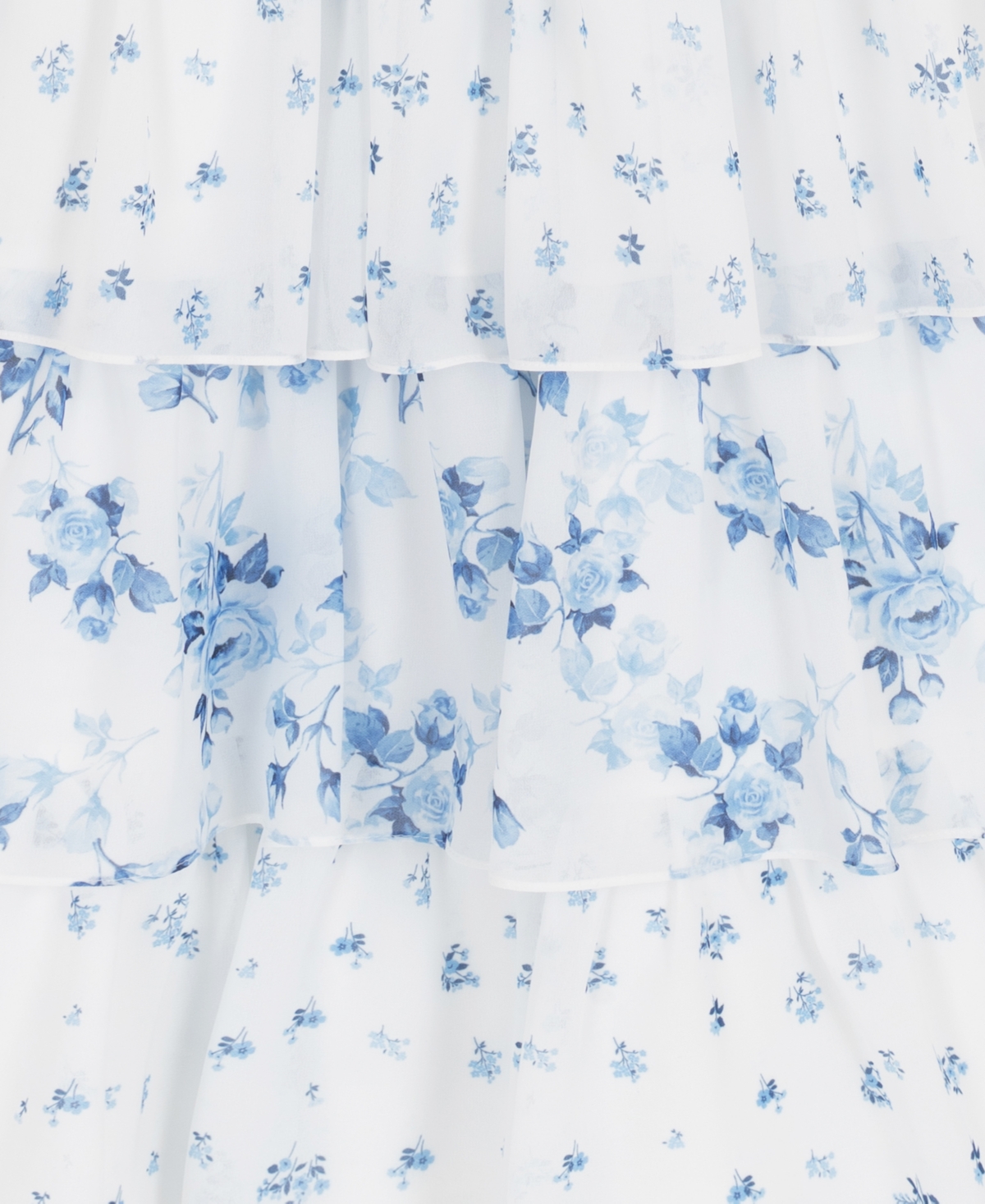 Rare Editions Girls' 7-16 Beaded Soutache Square Neck Dress