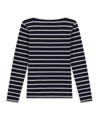 Girls' 7-16 Long-Sleeve Knit Top