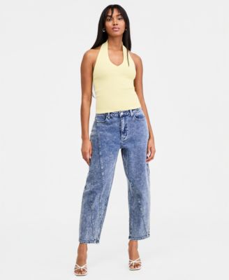 Women's Ribbed Halter Top