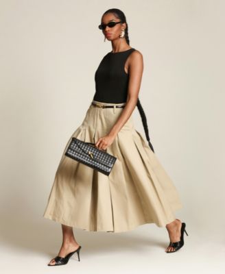 Women's Release Pleat Skirt Combo Dress