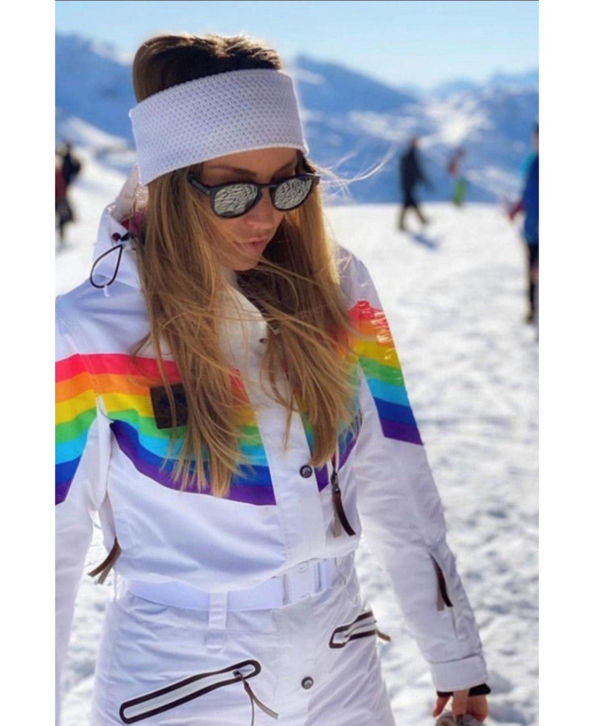 Oosc Women's Rainbow Road Ski Suit