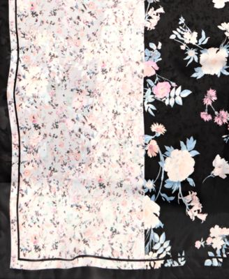 Mixed Floral Print Scarf