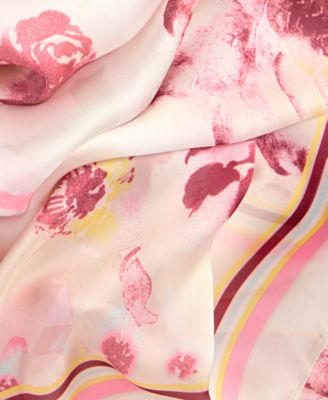 Watercolor Square Scarf