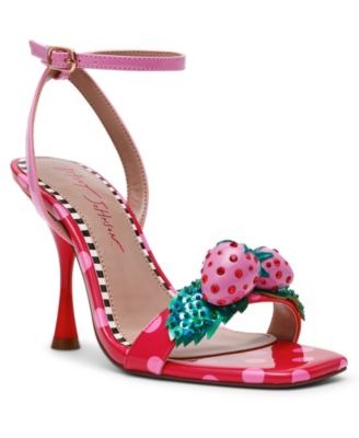 Women's Addison Strawberry Stiletto Dress Sandals