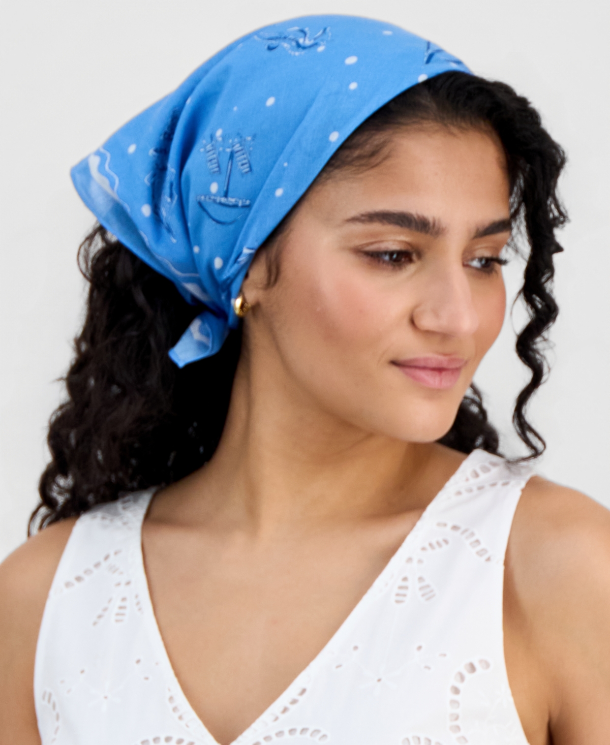 On 34th Seas The Day Square Scarf, Macy's Exclusive