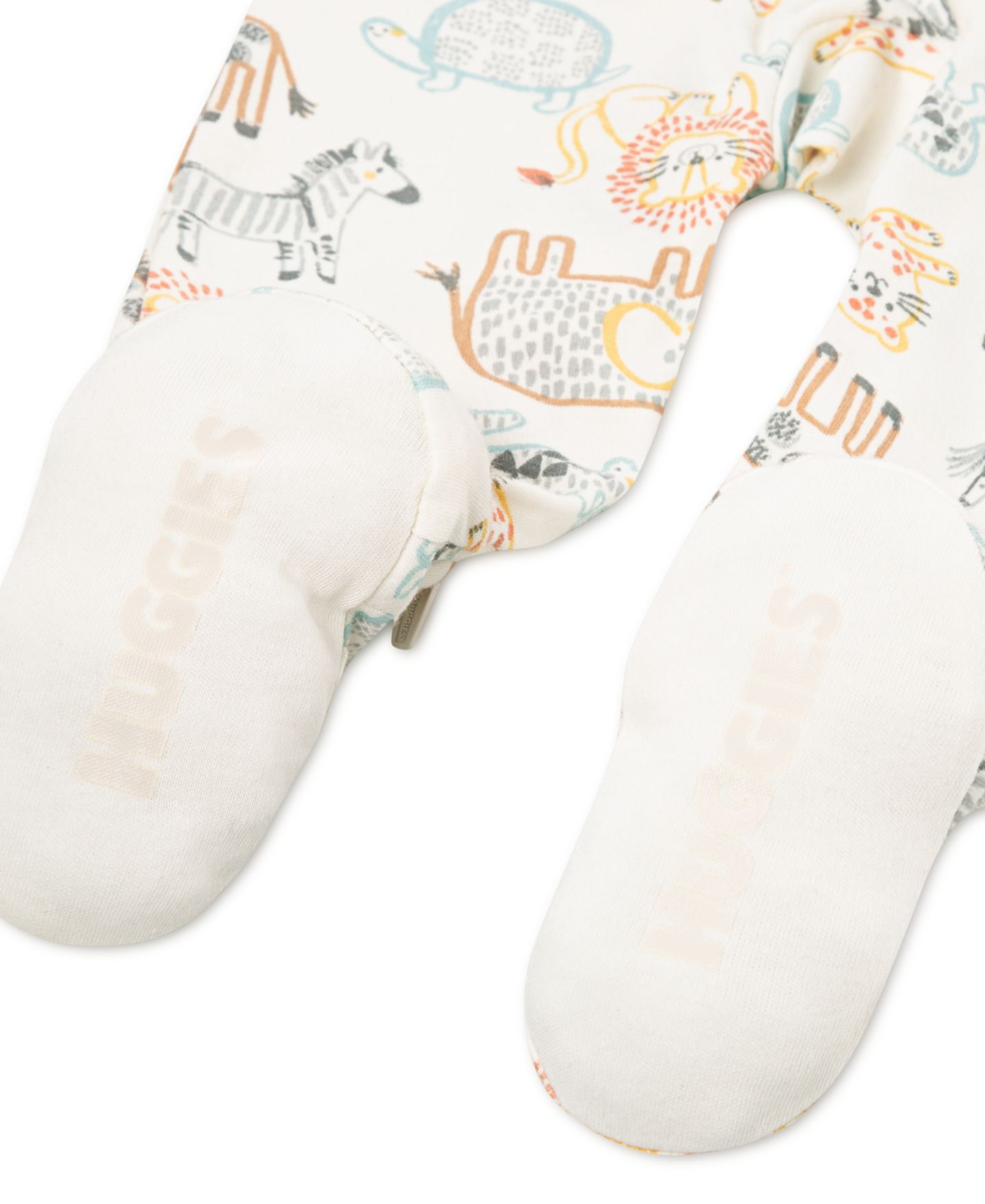 Детский свитшот Huggies с круглым вырезом и закрытыми ножками для малыша, цвет: Белый — фото 4