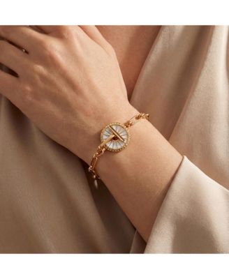 Mother of Pearl Starburst Toggle Bracelet