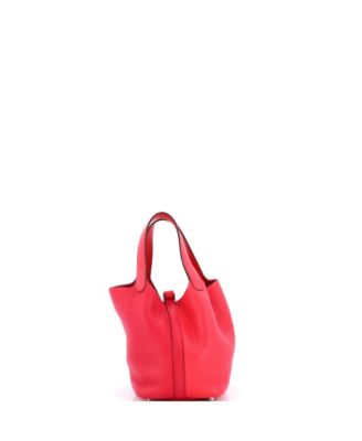 PM Casaque Picotin Lock Bag Clemence