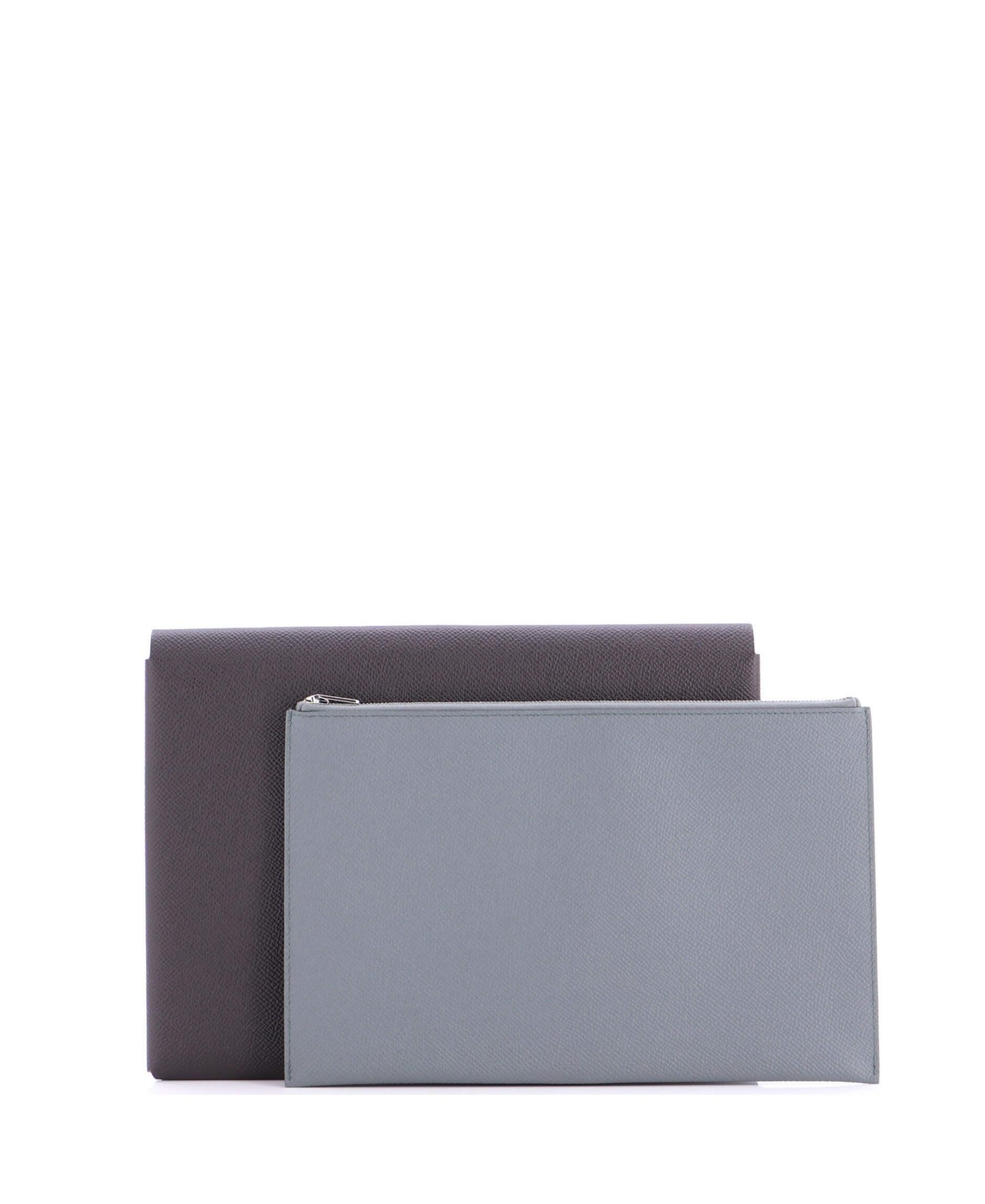 Pre-Owned HERMES Gm Calvi Pouch Epsom