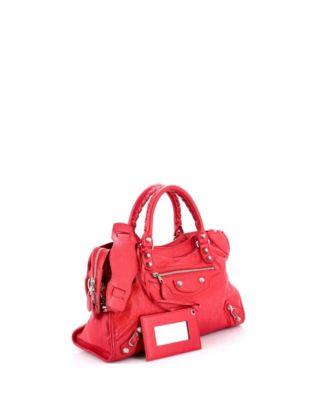 Medium City Classic Studs Bag Leather