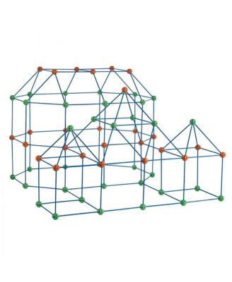 180PCS Kids Tent Fort Building Kit STEM Construction Set