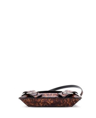 Voyou Shoulder Flap Bag Printed Patent