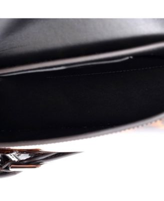 Voyou Shoulder Flap Bag Printed Patent