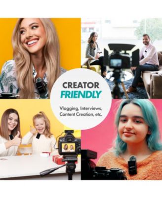 Lingo-Duo Wireless Lavalier Mic System for DSLR Cameras and Smartphones