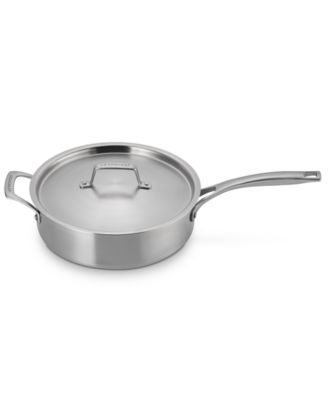 Essential Stainless Steel 4.6-Quart Saut&eacute; Pan