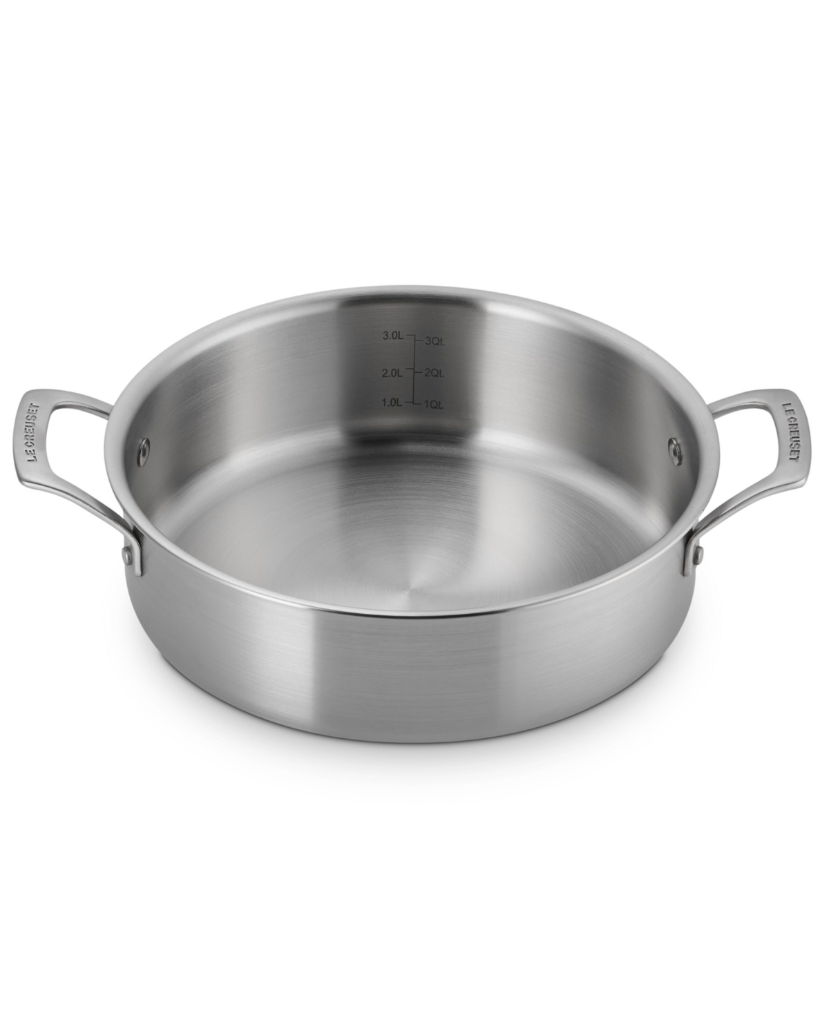 Le Creuset Essential Stainless Steel 4-Quart Rondeau Pan