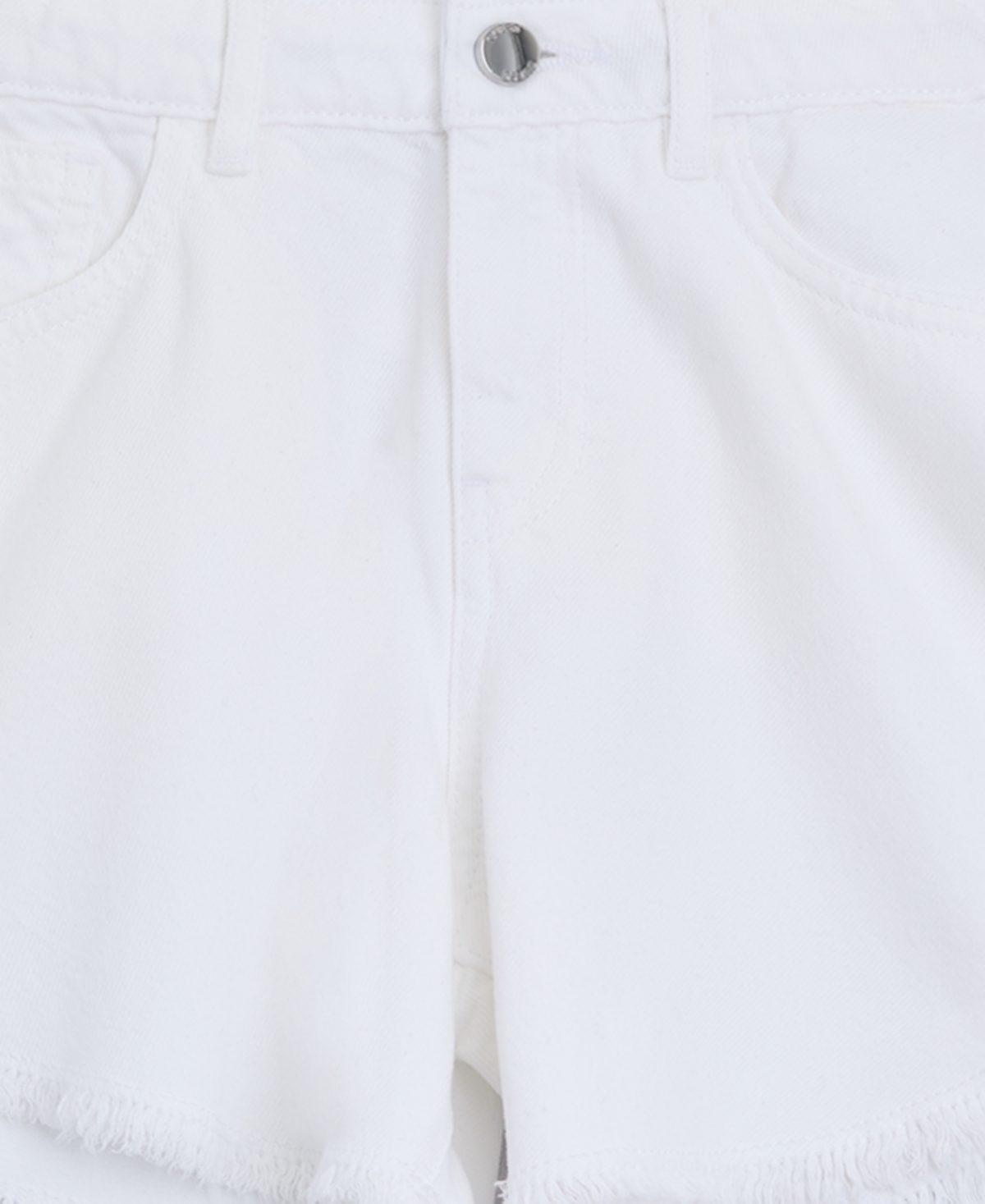 Guess Girls' 7-16 Rhinestone Logo Denim Shorts