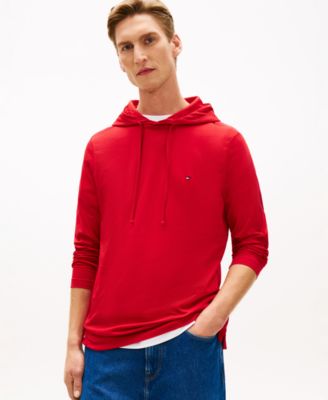 Men's Regular Hooded Long-Sleeve T-Shirt