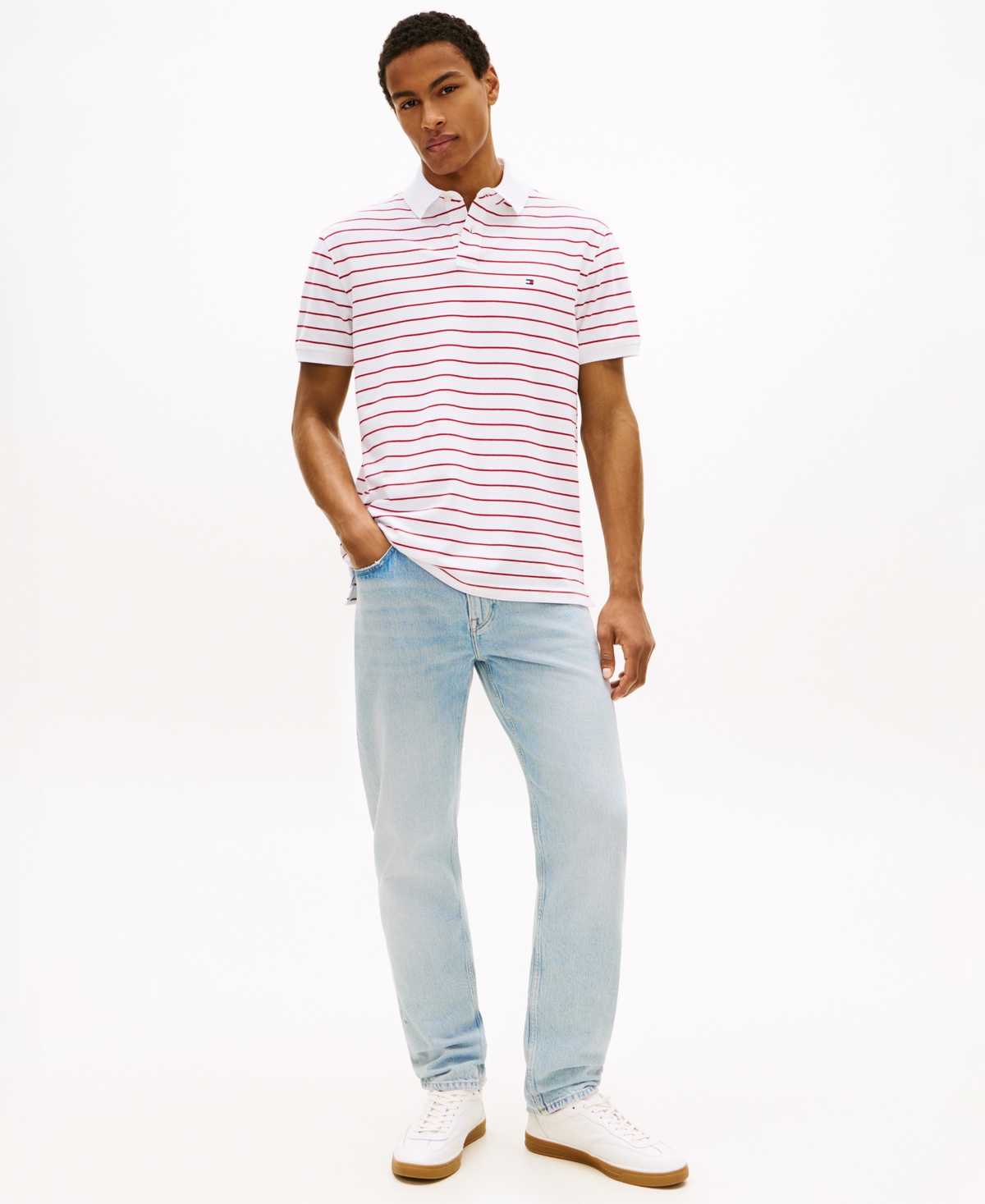 Tommy Hilfiger Men's Cotton Classic Fit 1985 Polo Shirt