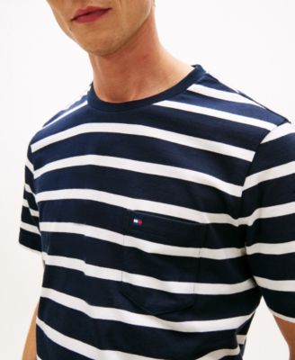 Men's Regular-Fit Essential Stripe T-Shirt