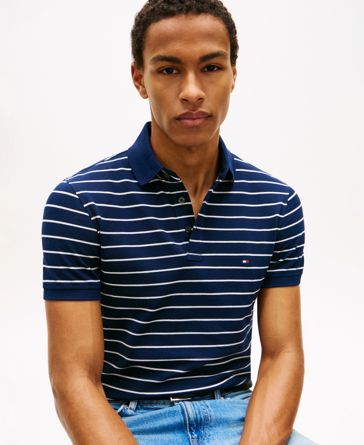 Tommy Hilfiger Men's 1985 Slim-Fit Polo Shirt