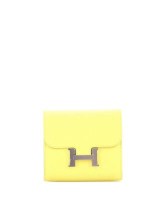Pre-Owned HERMES Compact Constance Wallet Epsom