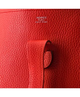 Pre-Owned HERMES PM Evelyne Bag Gen III Clemence