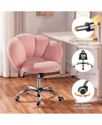 Boucle Upholstered Home Office Chair