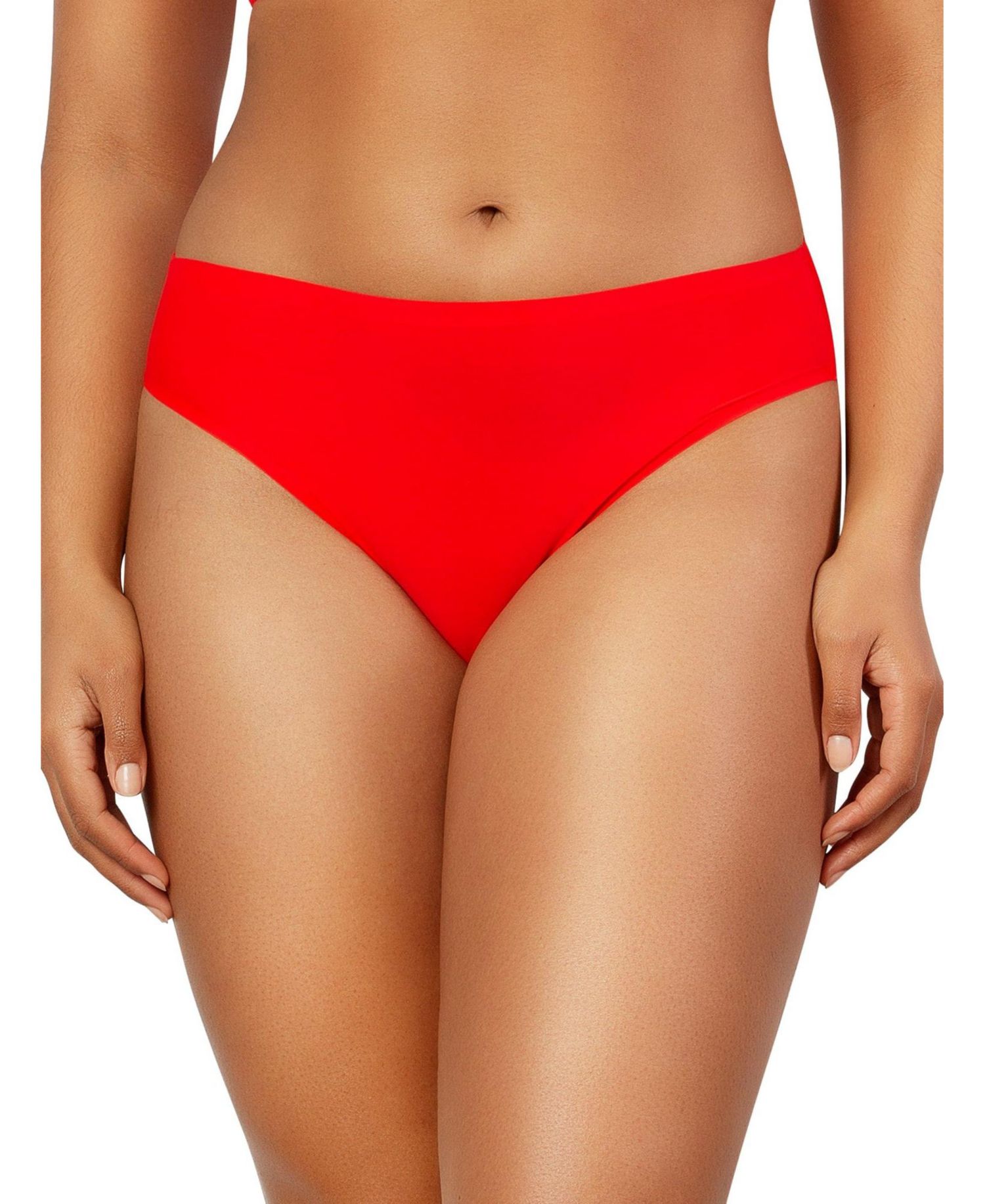 Women's Bonded French Cut 3 Pack, Black/Porcelain/Red