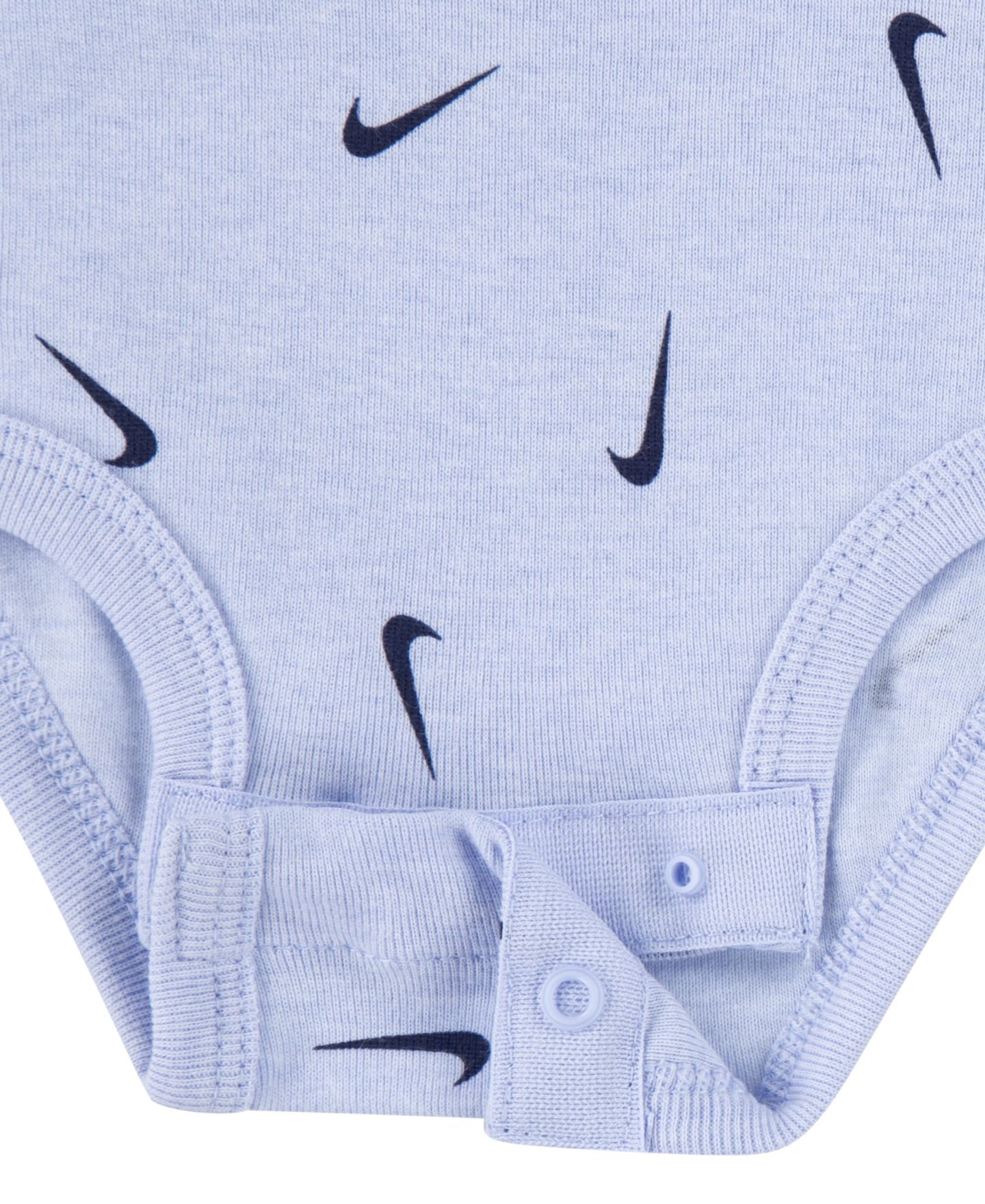 Комплект Nike Crewneck Bodysuits and Pants, 3-Piece Set для малышей, цвет: Синий — фото 7