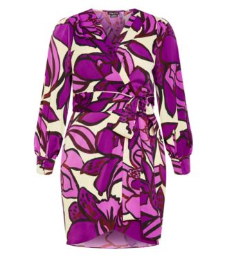 Plus Size Amalia Print Dress