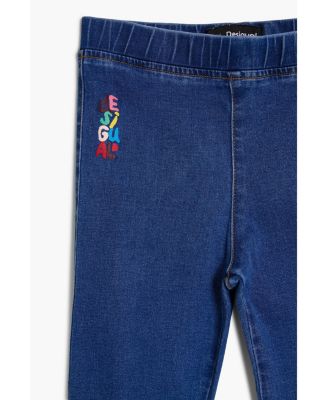 Girls Girls's Elastic denim trousers