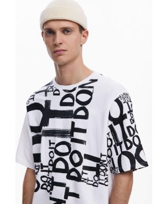 Men's Word print T-shirt