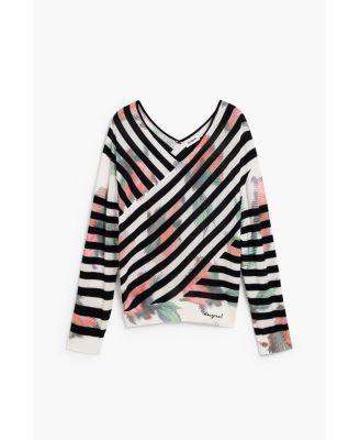 Women's Fine crossover sweater