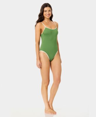 Women's Wide Rib High-Leg One-Piece Swimsuit