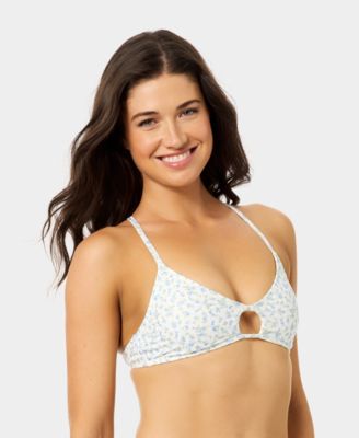 Women's Ditsy Wide Rib Swim Bralette