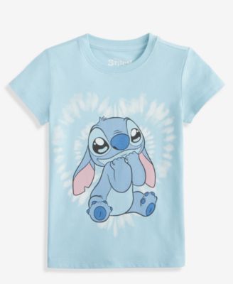 Girls' 5-20 Tie-Dye Heart Stitch T-Shirt