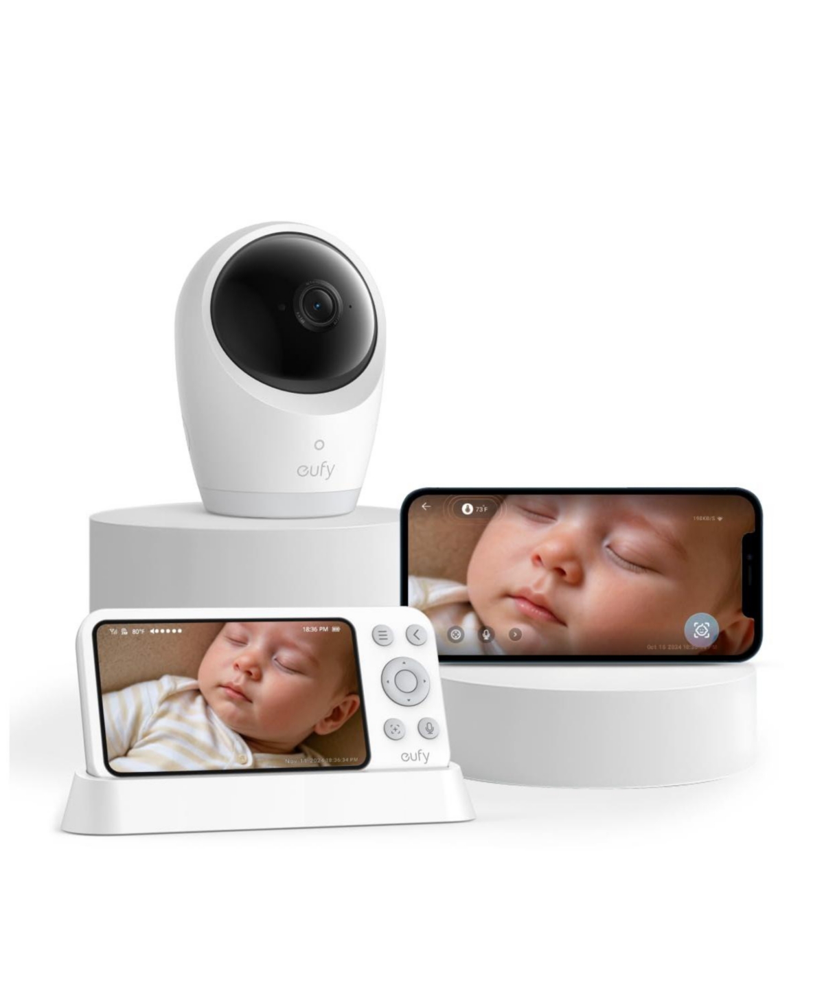 eufy Baby Security Monitor E21 with 4K Uhd Camera