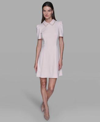 Women's Embellished-Collar Mini Dress