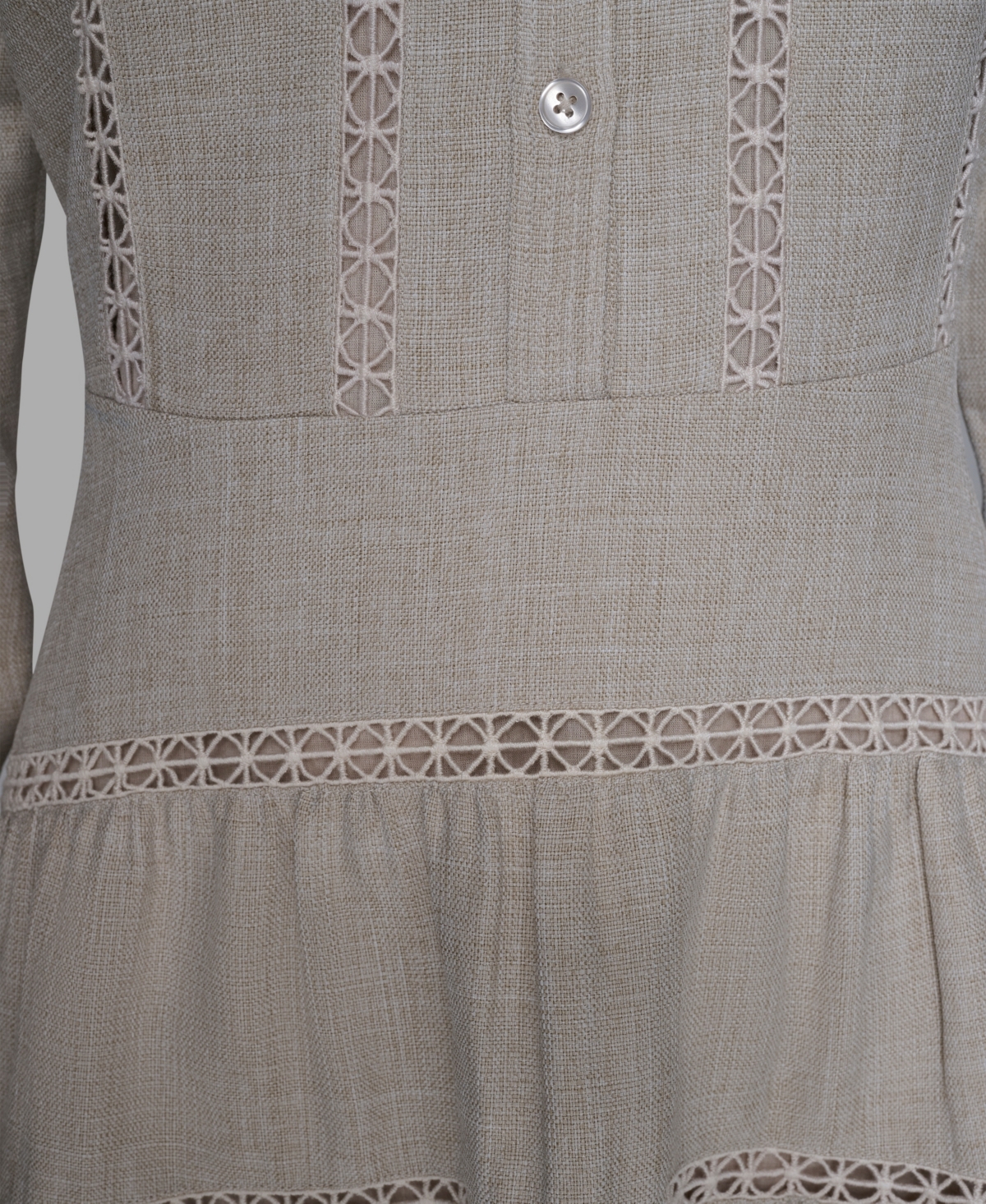 Karl Lagerfeld Paris Women's A-Line Collared Short Dress