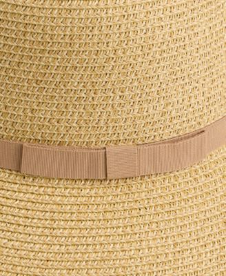 Packable Band Trim Cloche Hat