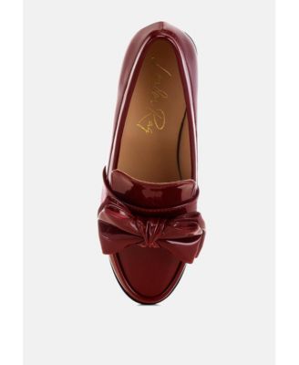 Women's Araminta Classic Chunky Bow Loafers