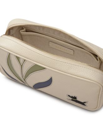 Among The Trees Small Leather Ziptop Crossbody Bag